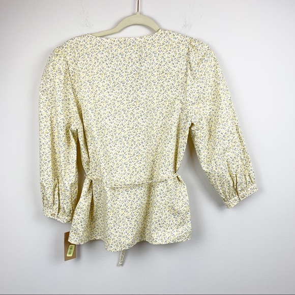 NWT Cremieux Botanical Garden Floral Print Top - Picture 8 of 9